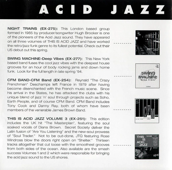 Various - This Is Acid Jazz Volume 4 (CD, Comp) - Image 3