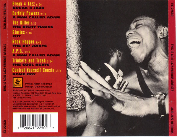 Various - This Is Acid Jazz Volume One (CD, Comp) - Image 2