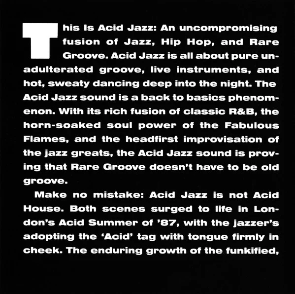 Various - This Is Acid Jazz Volume One (CD, Comp) - Image 4