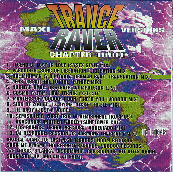 Various - Trance Raver Chapter Three (CD, Comp) - Image 2
