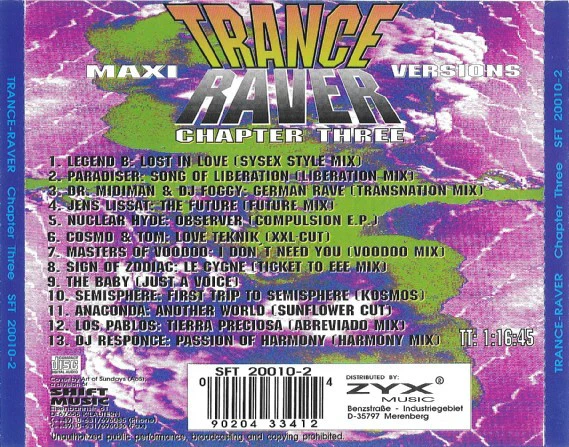 Various - Trance Raver Chapter Three (CD, Comp) - Image 4