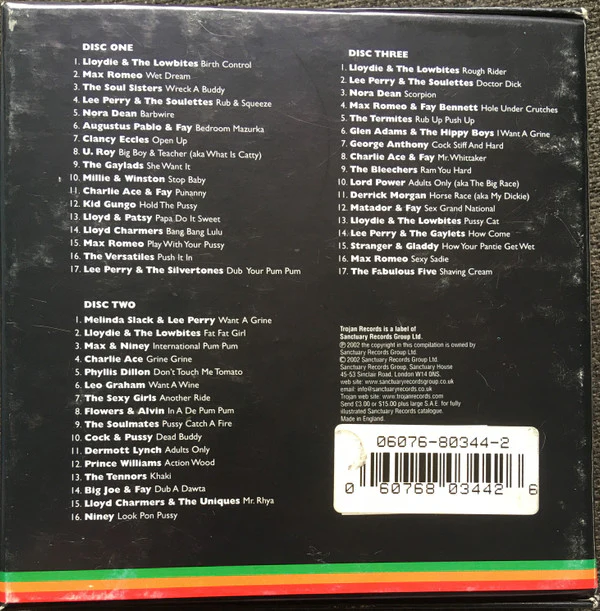 Various - Trojan X-Rated Box Set (3xCD, Comp + Box + Ltd) - Image 2