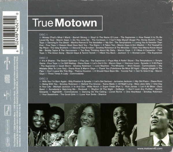 Various - True Motown (3xCD, Comp + Box) - Image 2