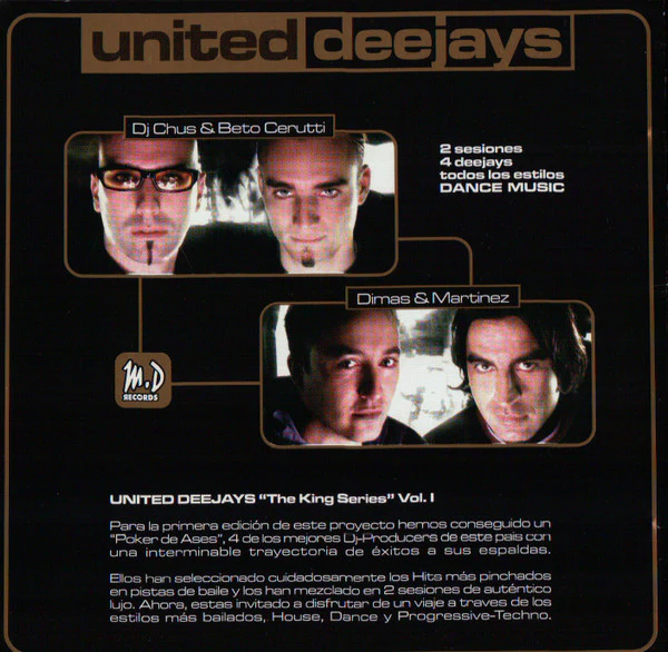 Various - United Deejays - The King Series Vol. 1 (2xCD, Comp, Mixed) - Image 2