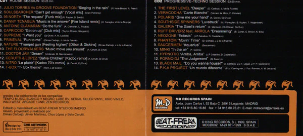 Various - United Deejays - The King Series Vol. 1 (2xCD, Comp, Mixed) - Image 3
