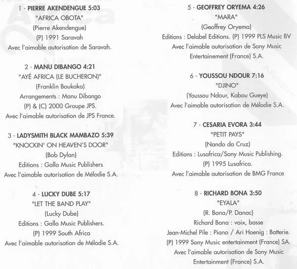 Various - United Voices Of Africa No. 2 (CD, Comp) - Image 2