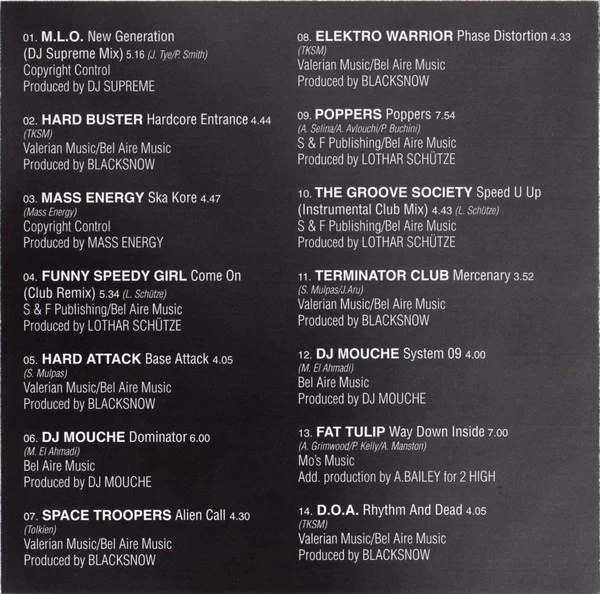 Various - United World Of Dance For Party People: Hardcore (CD, Comp) - Image 2