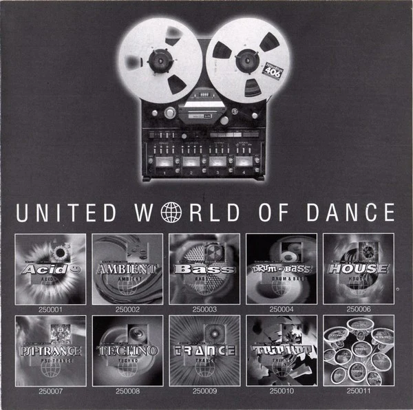 Various - United World Of Dance For Party People: Hardcore (CD, Comp) - Image 3