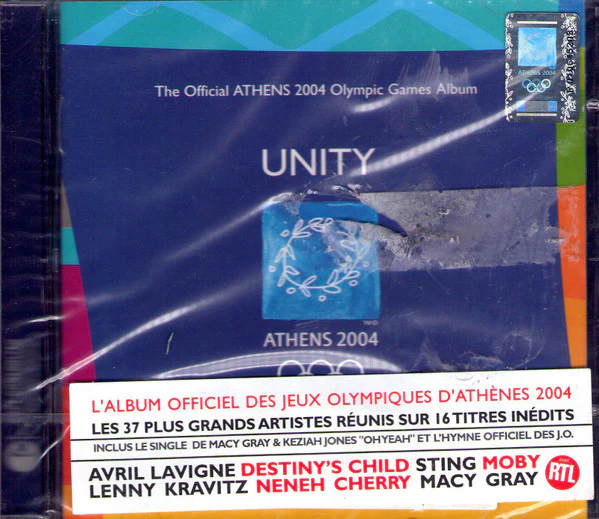 Various - Unity (The Official Athens 2004 Olympic Games Album) (CD, Album, Copy Prot.) - Image 2