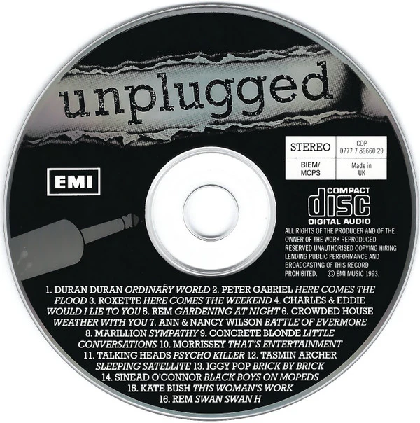 Various - Unplugged (CD, Comp) - Image 3