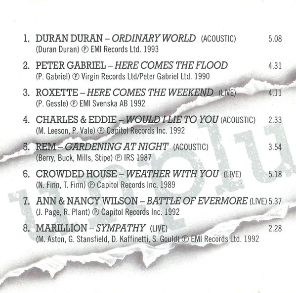 Various - Unplugged (CD, Comp) - Image 4