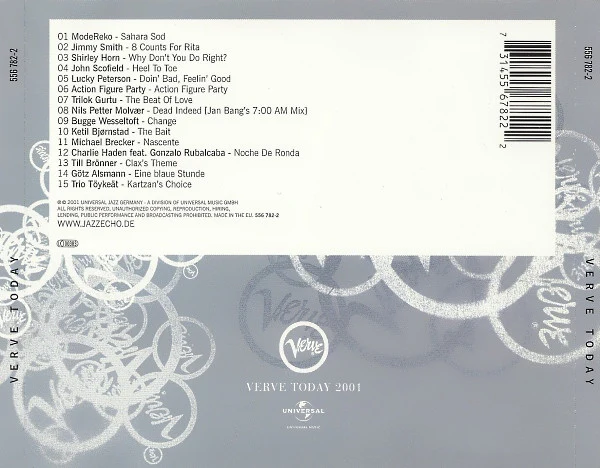 Various - Verve Today 2001 (CD, Comp) - Image 2