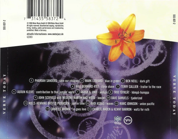 Various - Verve Today 98 Volume 2 (CD, Comp) - Image 3