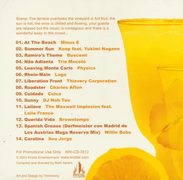 Various - Vintage Chill Volume 2. Summer (CD, Comp, Dig) - Image 2