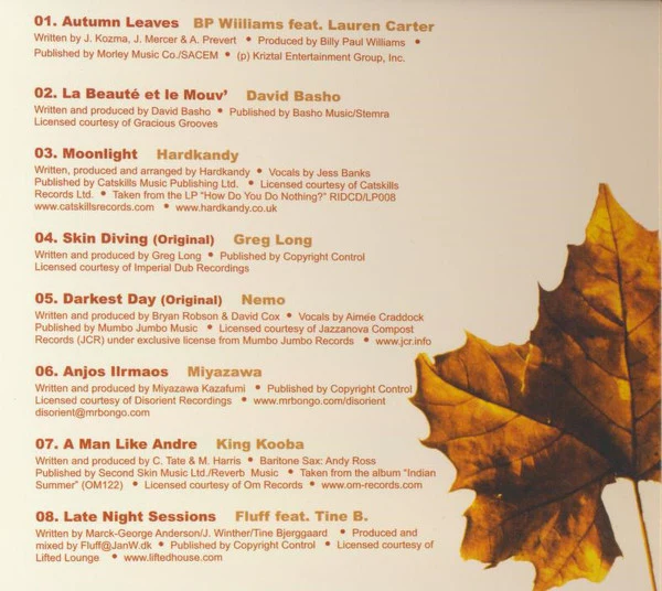 Various - Vintage Chill Volume 3. Autumn (CD, Comp, Dig) - Image 2