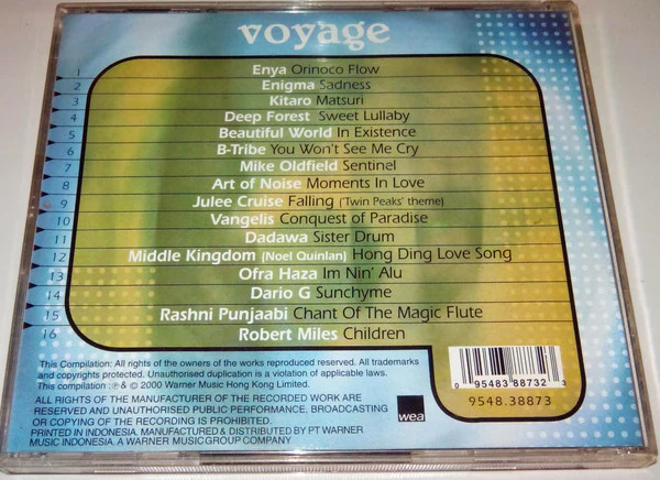 Various - Voyage (The Essential World Beat Collection!) (HDCD, Comp) - Image 3