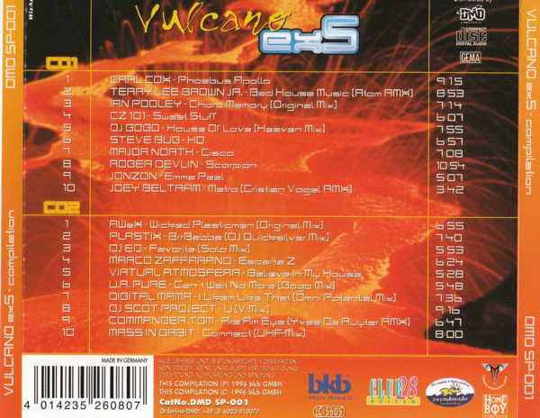 Various - Vulcano ExS (2xCD, Comp) - Image 2