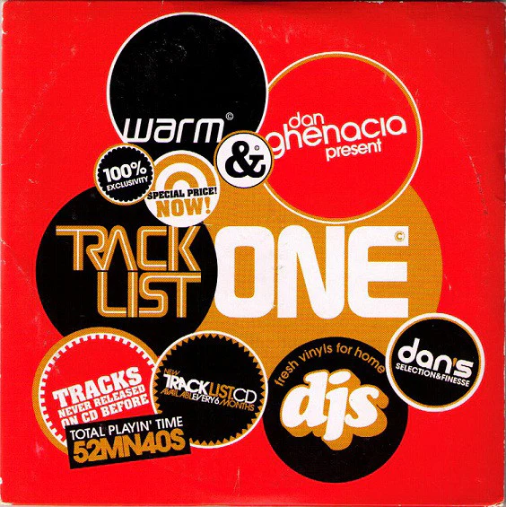 Various - Warm & Dan Ghenacia Present Track List One (CD, Comp)
