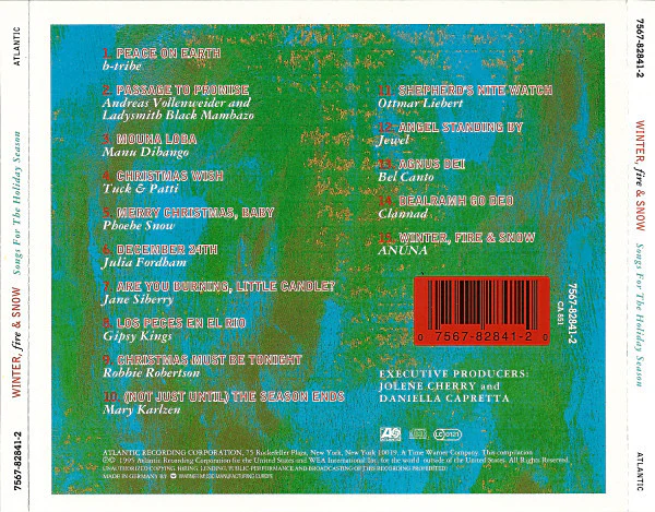 Various - Winter, Fire & Snow (Songs For The Holiday Season) (CD, Comp) - Image 2