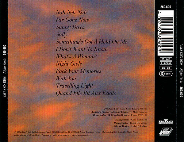 Vaya Con Dios - Night Owls (CD, Album) - Image 2