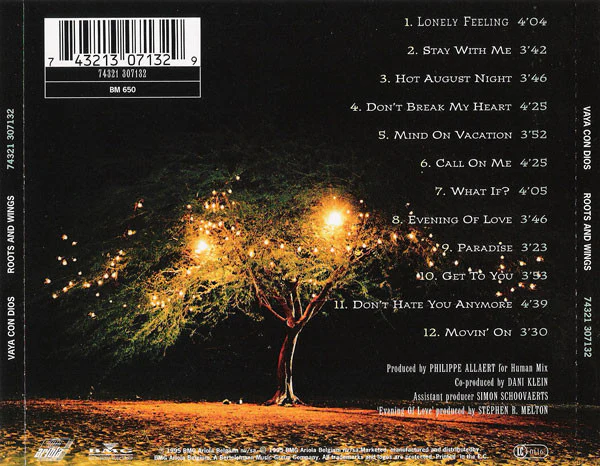 Vaya Con Dios - Roots And Wings (CD, Album) - Image 2
