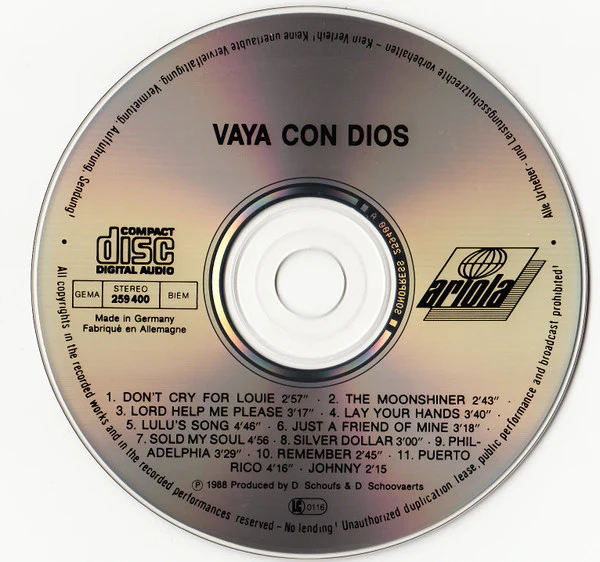 Vaya Con Dios - Vaya Con Dios (CD, Album) - Image 3