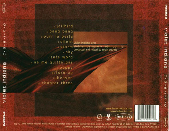 Violet Indiana - Casino (CD, Comp, Enh) - Image 2