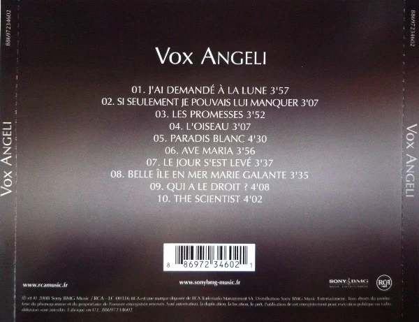 Vox Angeli - Vox Angeli (CD, Album) - Image 2
