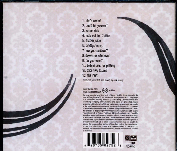 Vue - Down For Whatever (CD, Album, Enh) - Image 2