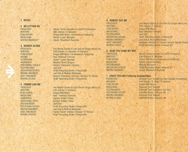 Wayne Wonder - No Holding Back (CD, Album) - Image 4
