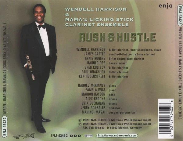 Wendell Harrison - Rush & Hustle (CD, Album, RE) - Image 2