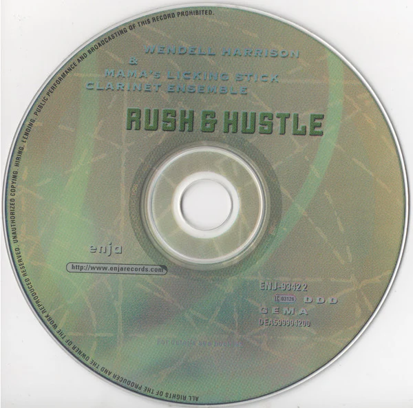 Wendell Harrison - Rush & Hustle (CD, Album, RE) - Image 3