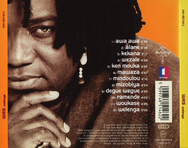 Wes - Welenga (Conscience Universelle) (CD, Album) - Image 2