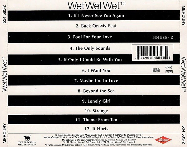 Wet Wet Wet - 10 (CD, Album) - Image 2