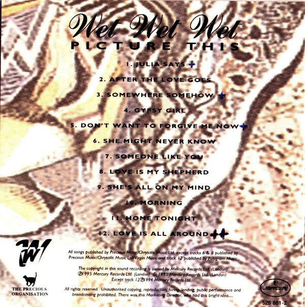 Wet Wet Wet - Picture This (CD, Album) - Image 4