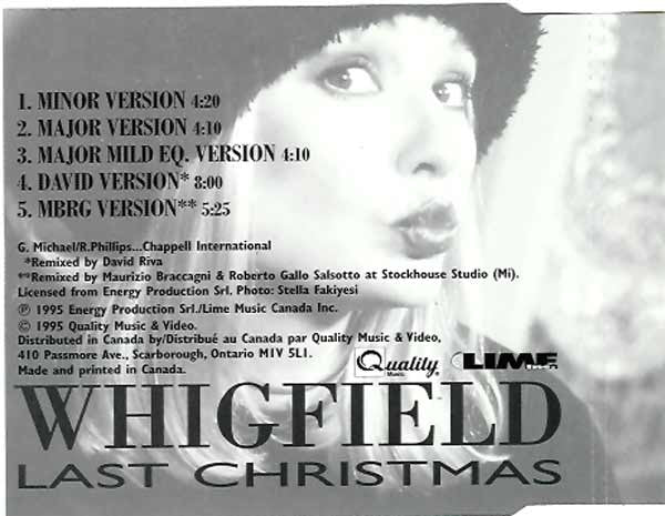 Whigfield - Last Christmas (CD, Maxi) - Image 2