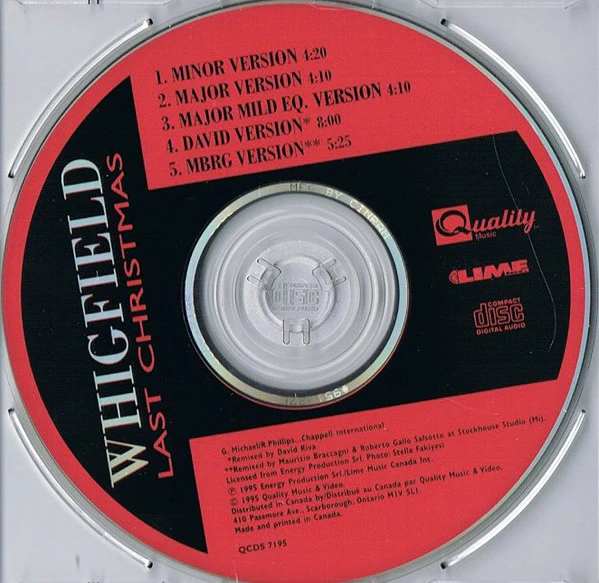 Whigfield - Last Christmas (CD, Maxi) - Image 3