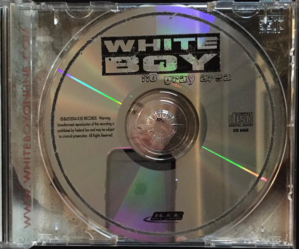 White Boy  - No Gray Area (CD, Album) - Image 3