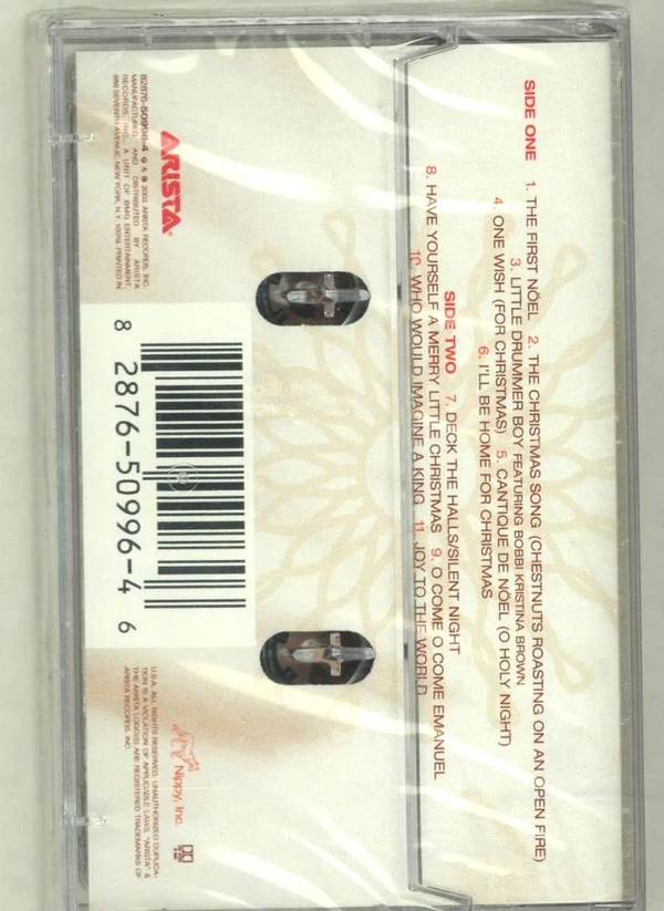 Whitney Houston - One Wish (The Holiday Album) (Cass, Album) - Image 2