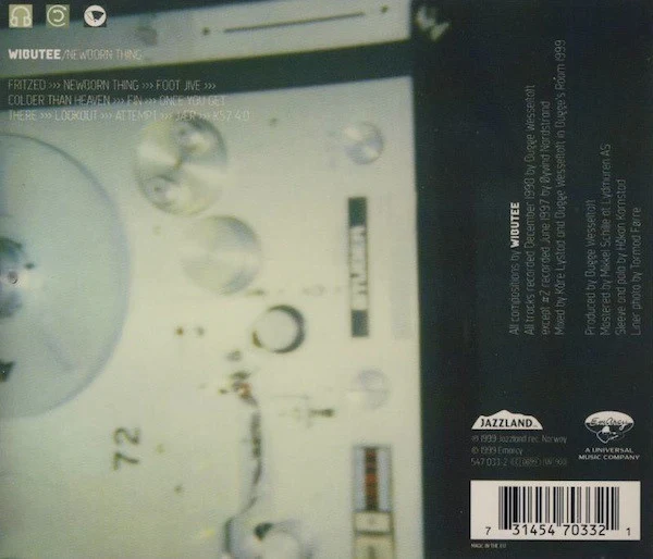 Wibutee - Newborn Thing (CD, Album) - Image 3