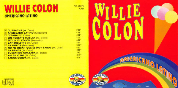 Willie Colon* - Americano Latino (CD, Comp) - Image 2