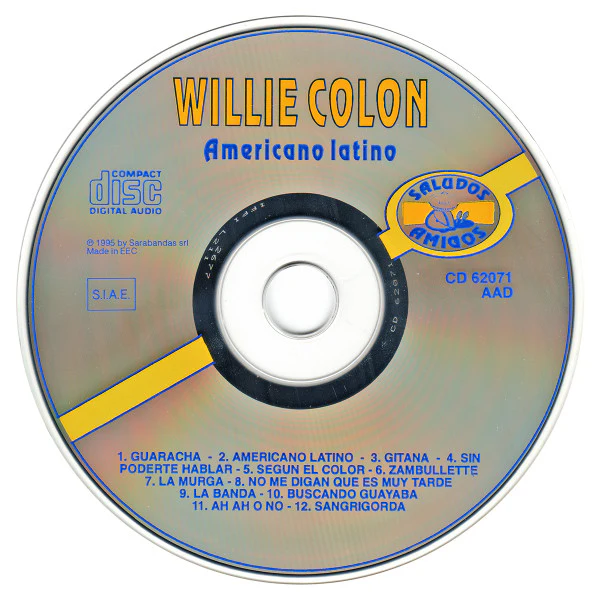 Willie Colon* - Americano Latino (CD, Comp) - Image 4