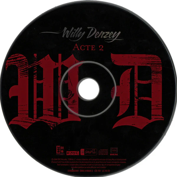 Willy Denzey - Acte 2 (CD, Album) - Image 3