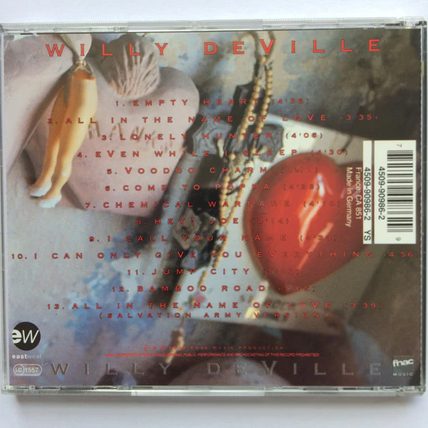 Willy DeVille - Backstreets Of Desire (CD, Album) - Image 2