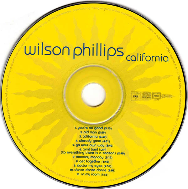 Wilson Phillips - California (CD, Album) - Image 3