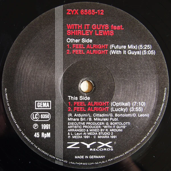 With It Guys - Feel Alright (12") - Image 3