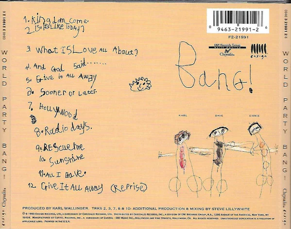 World Party - Bang! (CD, Album) - Image 2