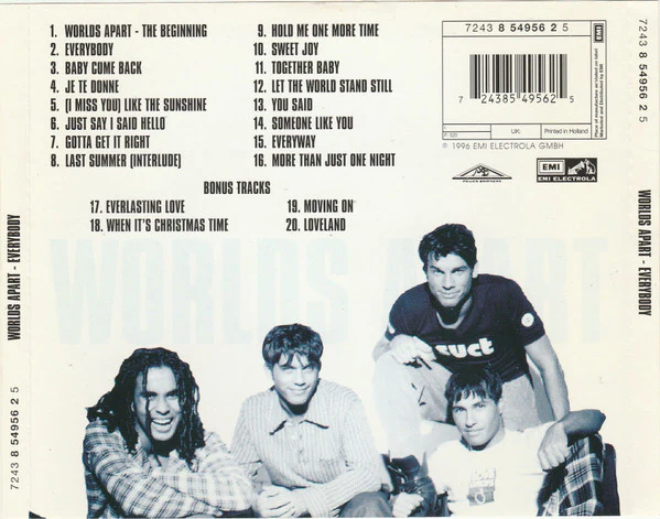 Worlds Apart - Everybody (CD, Album) - Image 2