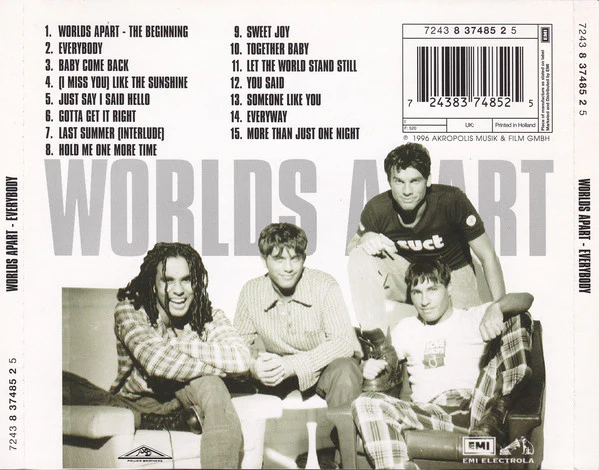 Worlds Apart - Everybody (CD, Album) - Image 2