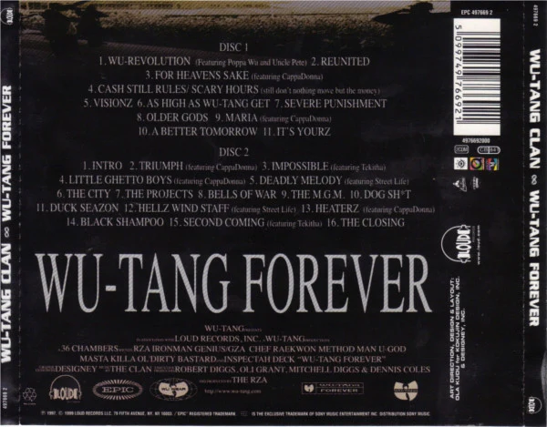 Wu-Tang Clan - Wu-Tang Forever (2xCD, Album, RE) - Image 2